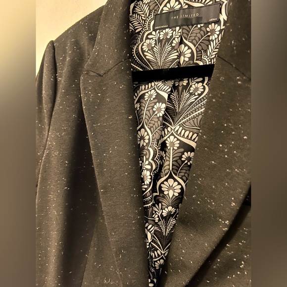 Heathered Black Blazer from The Limited - Picture 2 of 5